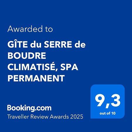 Gite Du Serre De Boudre Climatise, Spa Permanent Buisson المظهر الخارجي الصورة