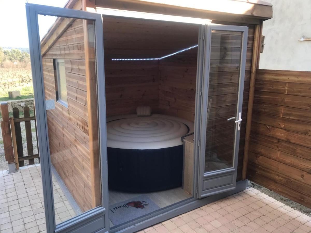 Gite Du Serre De Boudre Climatise, Spa Permanent Buisson المظهر الخارجي الصورة